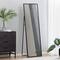 Habitat Carmen 60" Black Rectangular Linear Standing Mirror